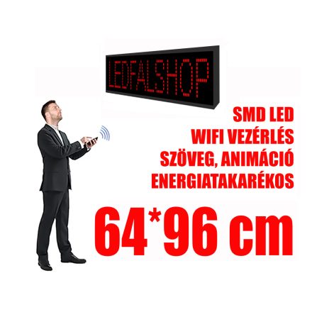Outdoor LED Display (64x96 cm) - Red - P10