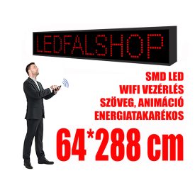 Outdoor LED Display (64x288 cm) - Green - P10