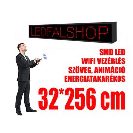 Outdoor LED Display (32x256 cm) - White - P10