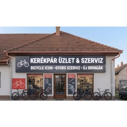 Kültéri fényújság (32x256 cm) - Fehér - P10