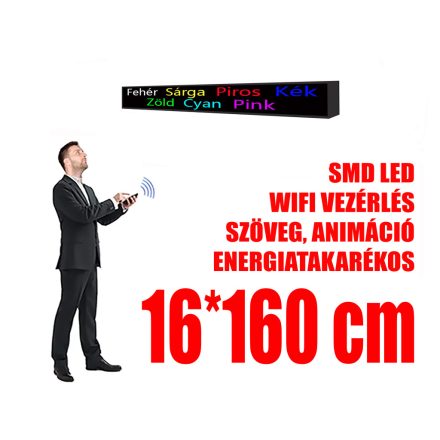 Outdoor LED Display (16x160 cm) - 7 Color - P10