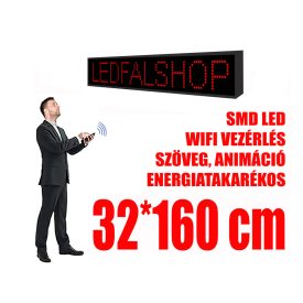 Outdoor LED Display (32x160 cm) - White - P10