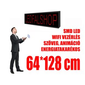 Outdoor LED Display (64x128 cm) - Red - P10