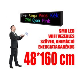 Outdoor LED Display (48x160 cm) - 7 Color - P10