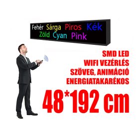 Outdoor LED Display (48x192 cm) - 7 Color - P10