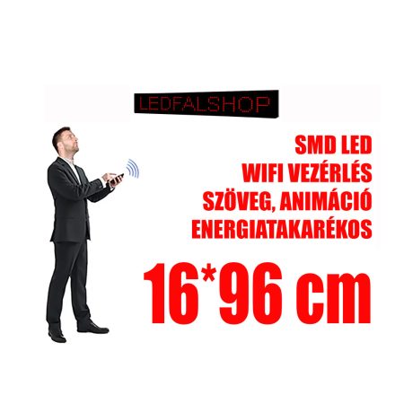 Outdoor LED Display (16x96 cm) - Red - P10
