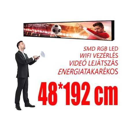 Indoor LED Display - Full RGB (48x192 cm) P2.5