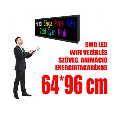 Outdoor LED Display (64x96 cm) - 7 Color - P10