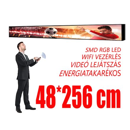 Indoor LED Display - Full RGB (48x256 cm) P4