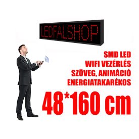 Outdoor LED Display (48x160 cm) - White - P10